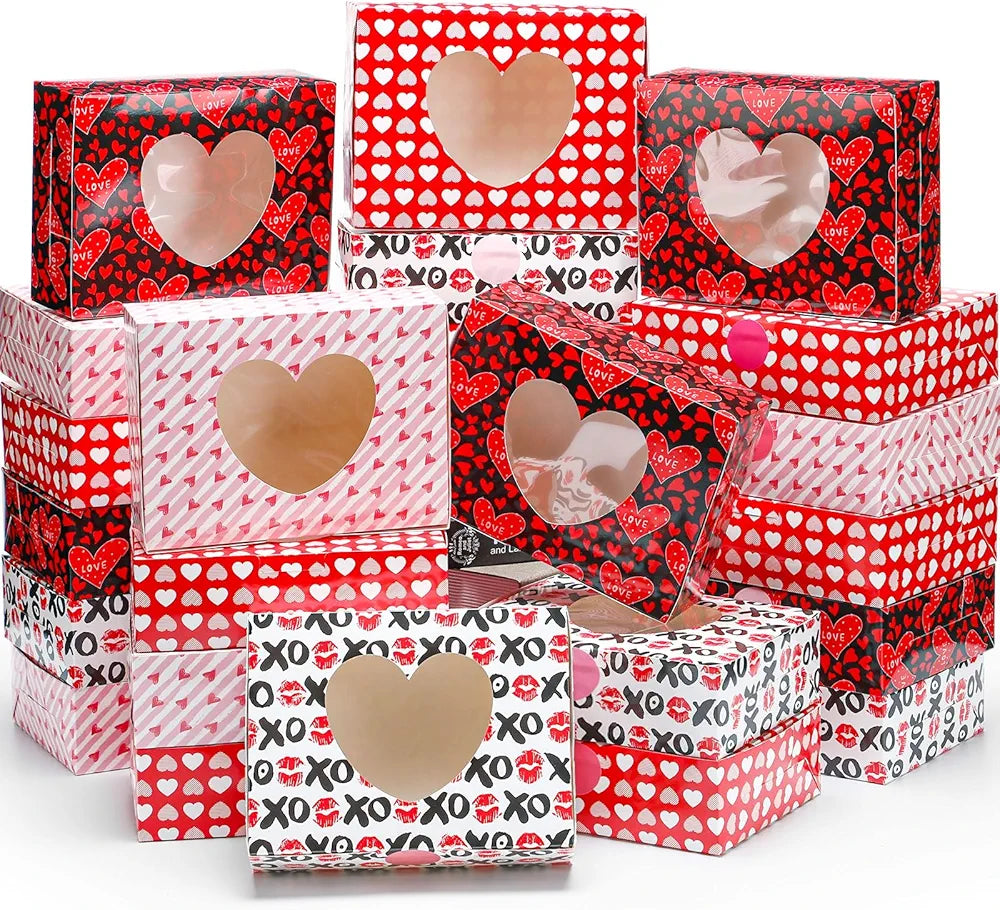 LIMITED EDITION VALENTINES DAY BOX - GOURMET GIANT CRISPY CAKES