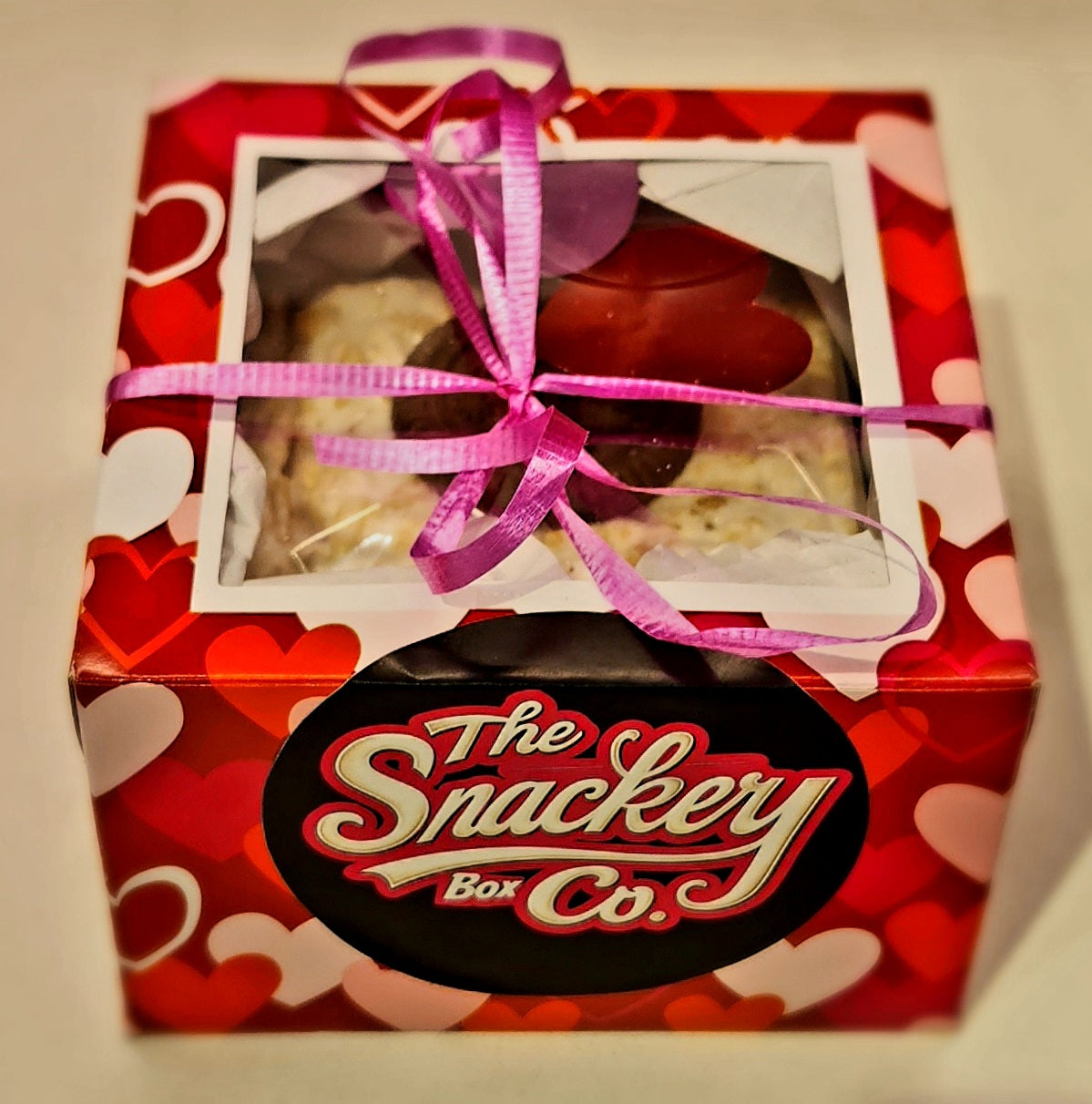 LIMITED EDITION VALENTINES DAY BOX - GOURMET GIANT CRISPY CAKES