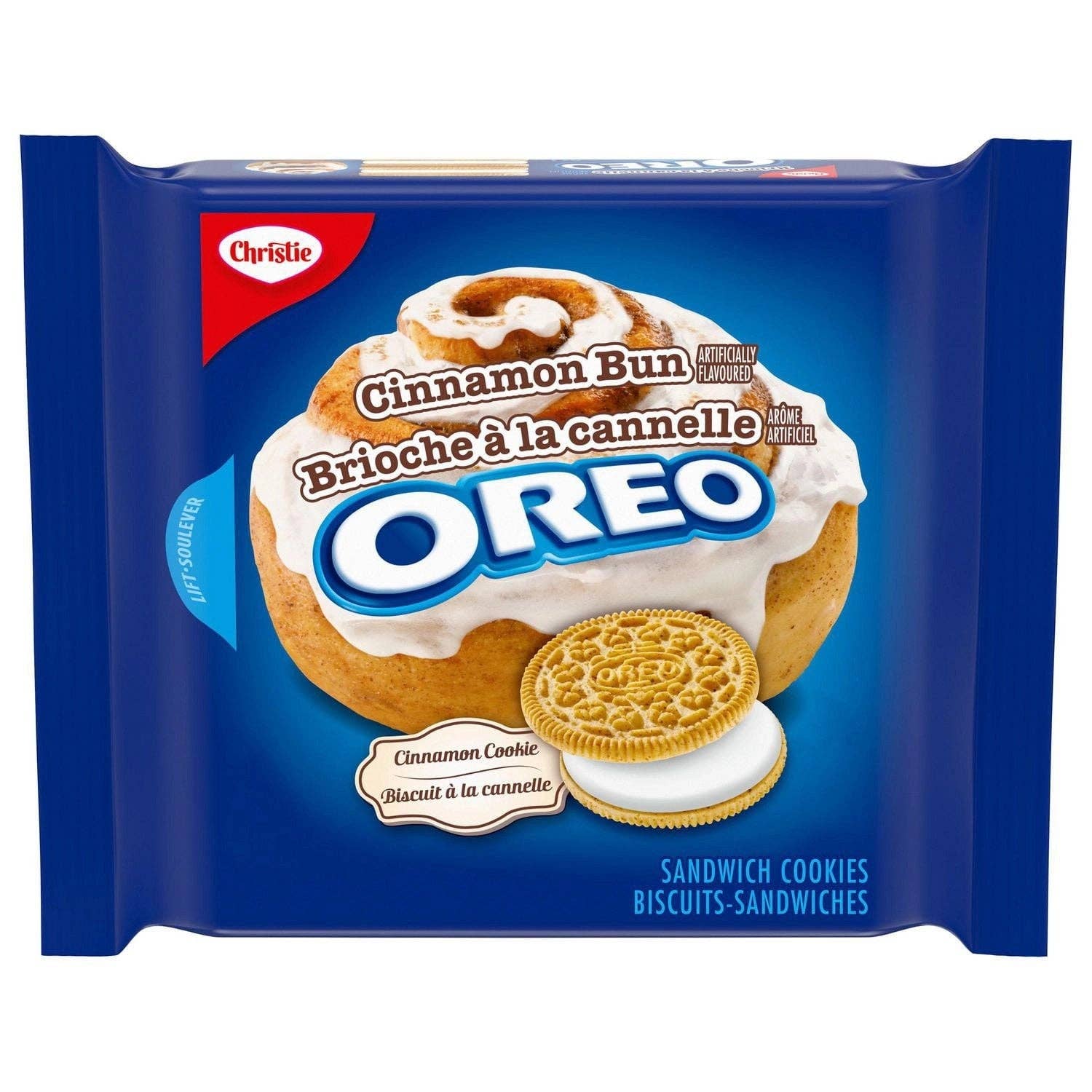 Oreo Cinnamon Bun Cookies 261g package- EACH