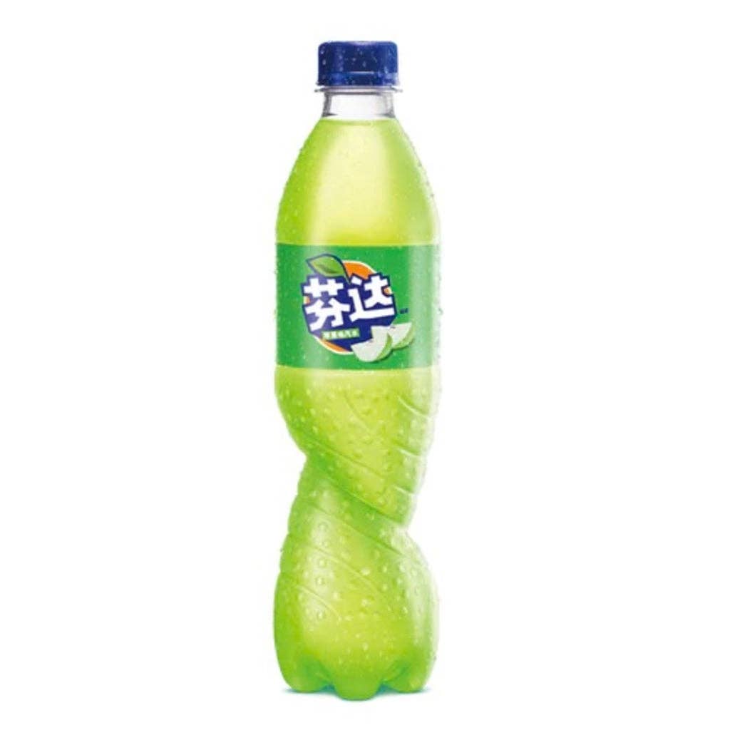 Fanta Green Apple Soda 500ml